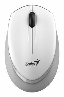 Mouse optic wireless Alb-Gri, Genius NX-7009
