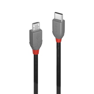 Cablu USB 2.0 Type C la micro USB-B Anthra Line 3m, Lindy L36893