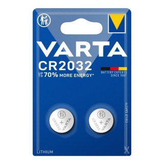 Set 2 buc baterie CR2032 lithium, Varta