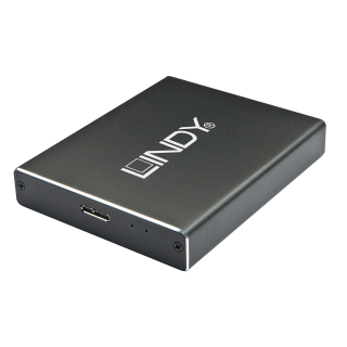 Rack extern micro USB 3.0 la 2 x SSD M.2 SATA, Lindy L43241