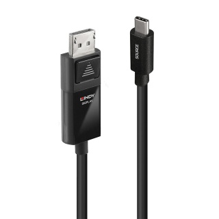 Cablu USB type C la Displayport 8K60Hz/4K144Hz cu HDR T-T 3m, Lindy L43343