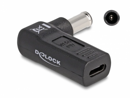 Adaptor de alimentare laptop USB type C la Sony 6.0 x 4.3 mm M-T 19.5V/3A, Delock 60014