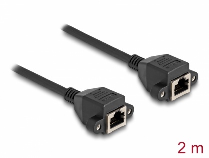 Cablu SFTP RJ50 M-M 2m, Delock 80200