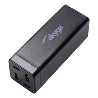 Incarcator priza 65W USB-A + USB-C Quick Charge 4+ PD 5-20V/1.5-3.25A, AK-CH-17