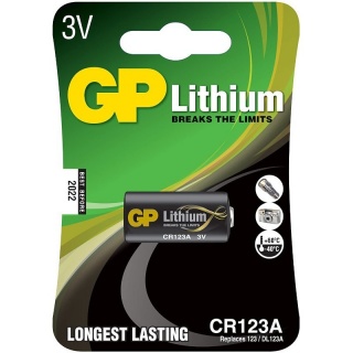 Baterie CR123A 3V lithium, GP Batteries GPPCL123A118