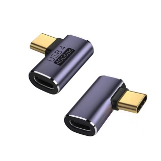 Adaptor USB 4 type C T-M unghi 90 grade, kur31-40