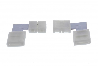 Set 2 bucati conector banda LED 10mm PCB forma L, LEDST-CON-L10-WL