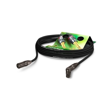 Cablu prelungitor XLR T-M unghi 90 grade 2.5m, Hicon SG0E-0250-SW