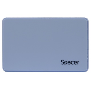 Rack extern USB 3.0 pentru HDD SATA 2.5" Bleu, Spacer SPR-25612BL