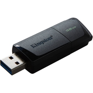 Stick USB 3.2 32GB DataTraveler Exodia M Negru, Kingston DTXM/32GB