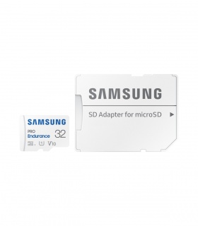 Card de memorie PRO Endurance microSD Class10 32GB + adaptor, Samsung MB-MJ32KA/EU