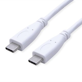 Cablu USB 3.2 Gen2 type C Emark T-T 100W 0.5m Alb, Value 11.99.9056