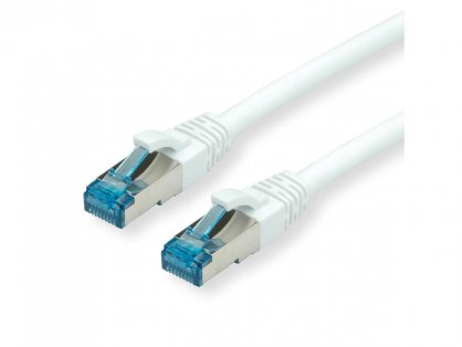 Cablu de retea RJ45 cat.6A LSOH Alb 0.15m, Value 21.99.1985