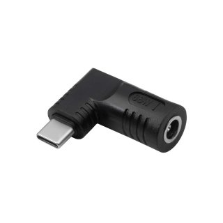 Adaptor USB type C la DC 5.5 x 3.0 mm + pin 65W T-M, Akyga AK-ND-D09