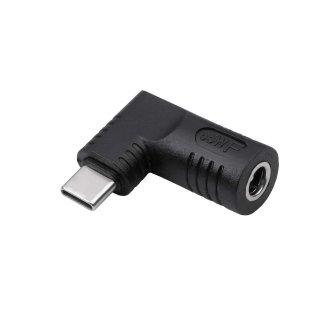 Adaptor USB type C la DC 5.5 x 2.5mm 65W T-M, Akyga AK-ND-D06