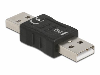 Adaptor USB 2.0 tip A T-T, Delock 65011