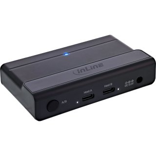 Sharing Switch USB type C 2 PC x 4 dispozitive USB-A, InLine IL60604I