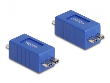 Adaptor micro USB 3.0 la micro USB T-T, Delock 67216