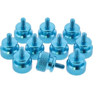 Set 10 buc suruburi pentru carcasa PC Blue, InLine IL77770B