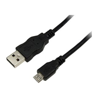 Cablu micro USB 2.0 la USB-A 5m, Logilink CU0060