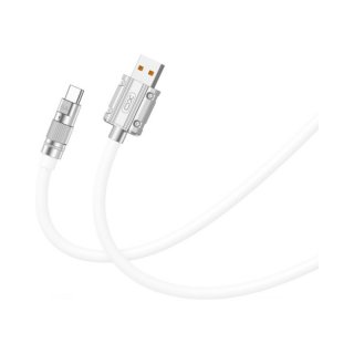 Cablu USB-A la USB type C T-T 1m Alb, NB227