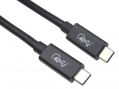 Cablu Thunderbolt 3/USB 4 8K@60Hz T-T 0.8m, ku4cx08bk