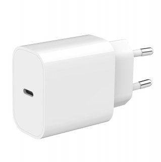 Incarcator priza fast charger 1 x USB-C 20W Alb, Gembird TA-UC-PD20-01-W