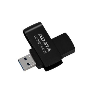 Stick USB 3.2-A 64GB UC310, A-DATA UC310-64G-RBK