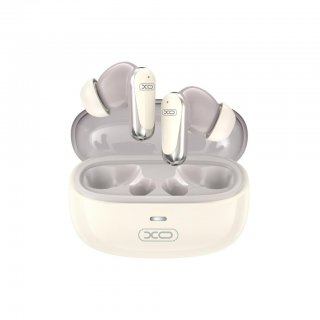 Casti wireless HF TWS ANC + ENC Dual mic Bej, XO G42