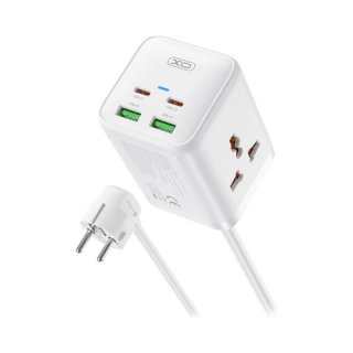 Incarcator priza 2 x USB-A + 2 x USB type C 1.5m Alb, WL24