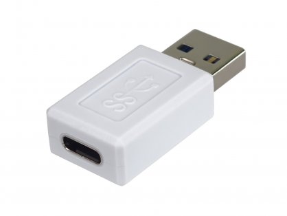 Adaptor USB 3.1 type C la USB-A M-T Alb, kur31-30