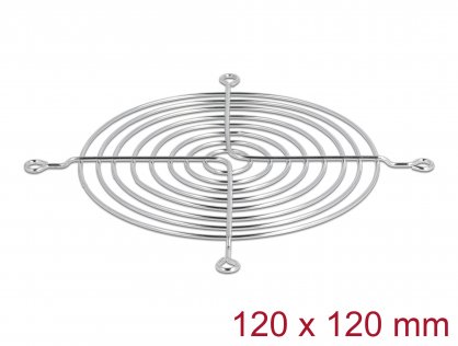 Grilaj ventilator 120 x 120 mm, Delock 67308