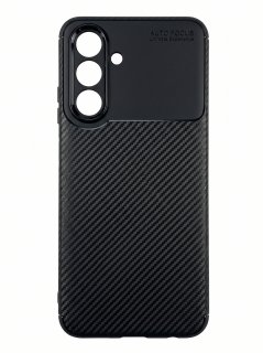 Husa pentru Samsung Galaxy A36 5G TPU Carbon Black, TFO
