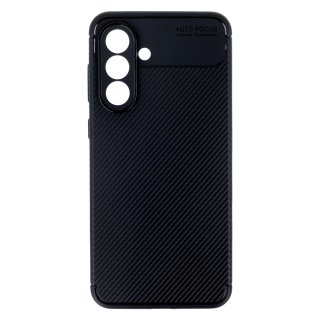 Husa pentru Samsung Galaxy A56 5G TPU Carbon Black, TFO