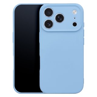 Husa pentru iPhone 17 Pro Max/iPhone 18 Pro Max Silicon Sky Blue, TFO