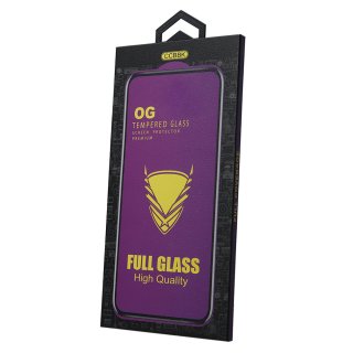 Folie Tempered Glass OG Premium pentru iPhone 17 Pro/iPhone 18 Pro black frame, TFO