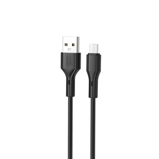 Cablu USB-A la USB type C 2.4A 1m Negru, XO NB230